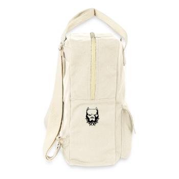 dog_01 - Retro Rucksack - Naturweiß - Rechts