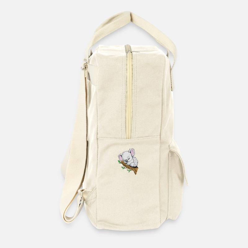 Sleeping Koala - Retro Backpack - natural