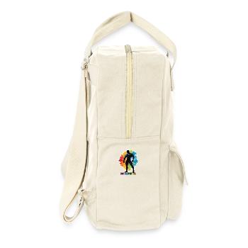 No Limits - Retro Rucksack - Naturweiß - Rechts