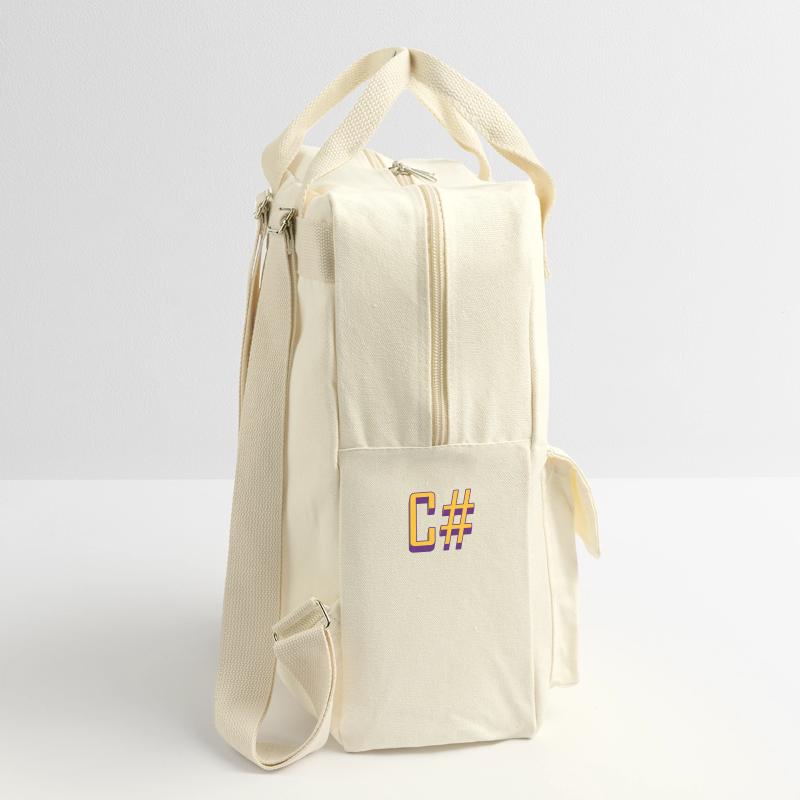 Programming Languages: C# / C sharp (Classic) Retro Backpack