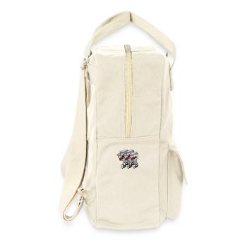 Five Pistons - Retro Rucksack - Naturweiß - Rechts