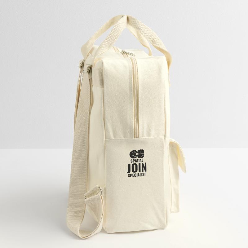 Spatial Join GIS Data Analyst Mapping Expert Retro Rucksack