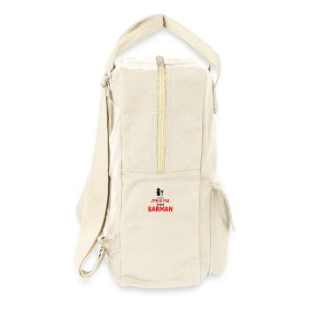 j'peux pas je suis barman - Retro Backpack - natural - Right