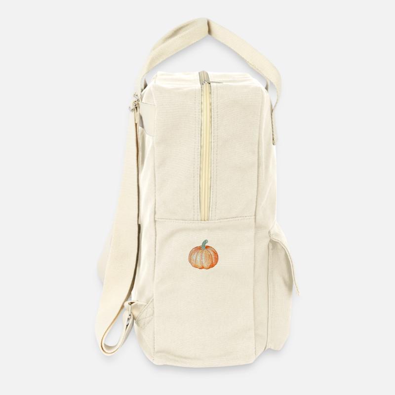 pumpkin - Retro Backpack - natural