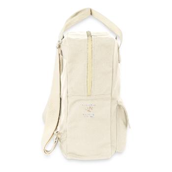 Coffee Club Lover - Retro Rucksack - Naturweiß - Rechts