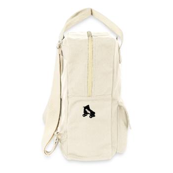 Rollschuh - Retro Rucksack - Naturweiß - Rechts