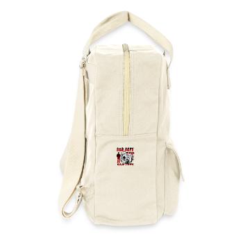 Tracteur - Sac à dos rétro - blanc naturel - Droite
