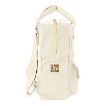 Alien Pop Kultur - Retro Rucksack - Naturweiß - Rechts