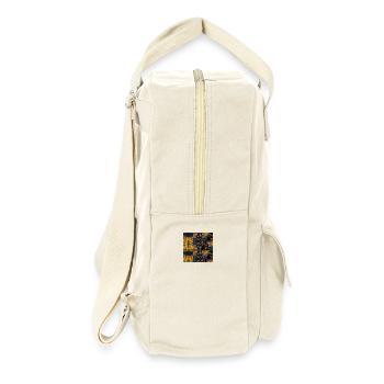 Les Abstraits en ligne " de BABY'ART Ethnique - Sac à dos rétro - blanc naturel - Droite