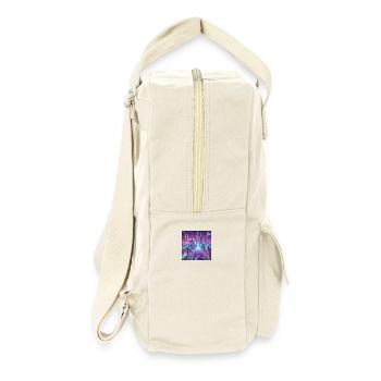 Future city - Retro Backpack - natural - Right