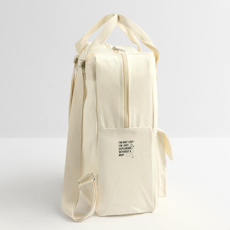 0002 explore without map Retro Backpack