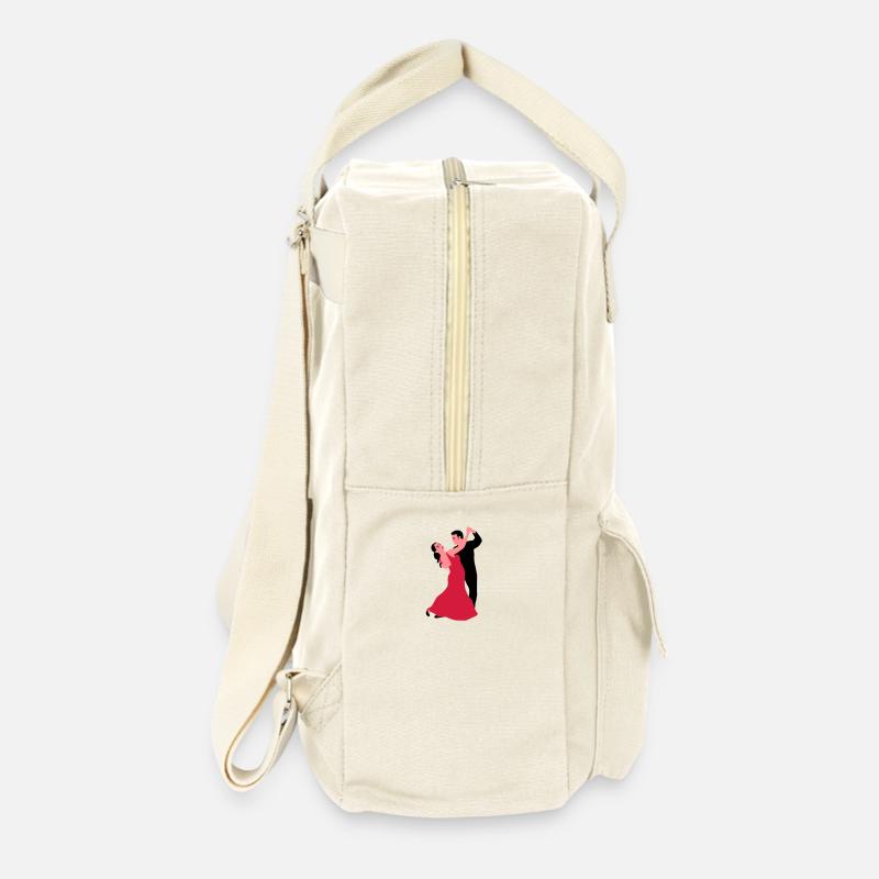 tanzpaar_a_3c - Retro Backpack - natural