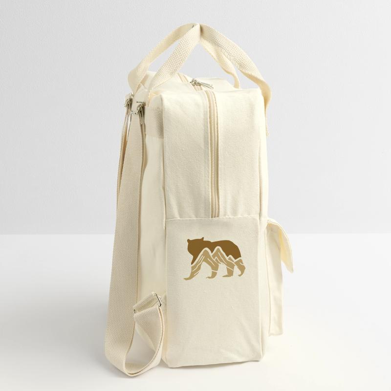 bear mountains Retro Backpack