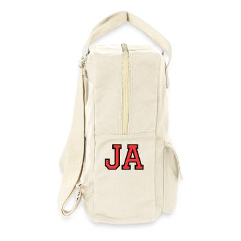Ja - Retro Rucksack - Naturweiß - Rechts
