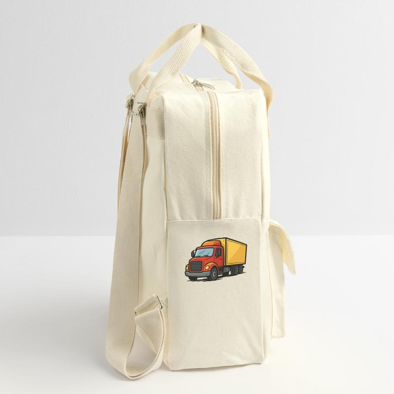 Bande dessinée de camion Sac à dos rétro