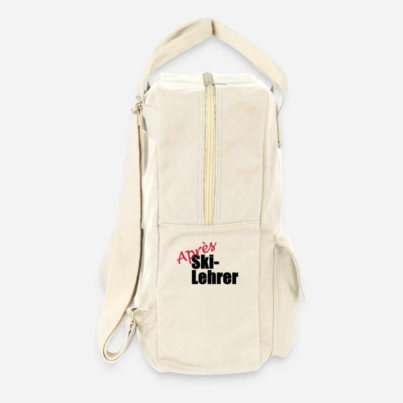 Enseignant de l'après-ski - Sac à dos rétro - blanc naturel