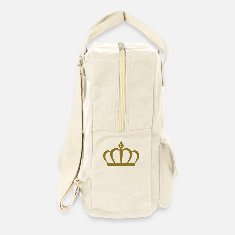 crown - Retro Backpack - natural