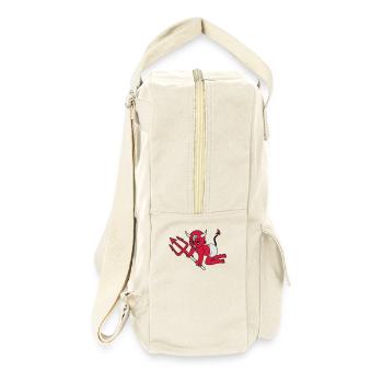 evil devil demon hell devil satan crawling pacifie - Retro Backpack - natural - Right