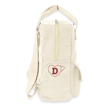 Stethoscope Letter - Retro Backpack - natural - Right