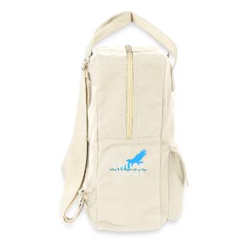 Confiance - Confiance dans la capacité de voler plus loin - Sac à dos rétro - blanc naturel - Droite