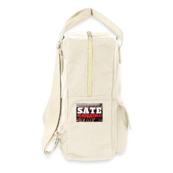 INDONET Satay Kambing print - Retro Backpack - natural - Right