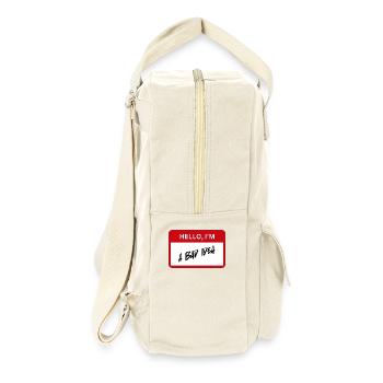 Bad Idea - Retro Rucksack - Naturweiß - Rechts