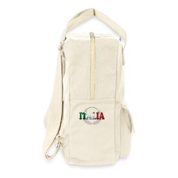 lauriers d'Italie2 - Sac à dos rétro - blanc naturel - Droite