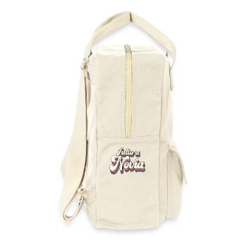 Futura Novia Girlfriend Engagement Wedding Gift - Retro Backpack - natural - Right