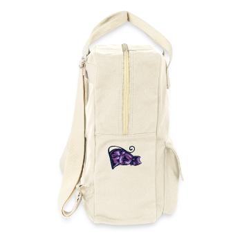 Graff Katze - Retro Rucksack - Naturweiß - Rechts
