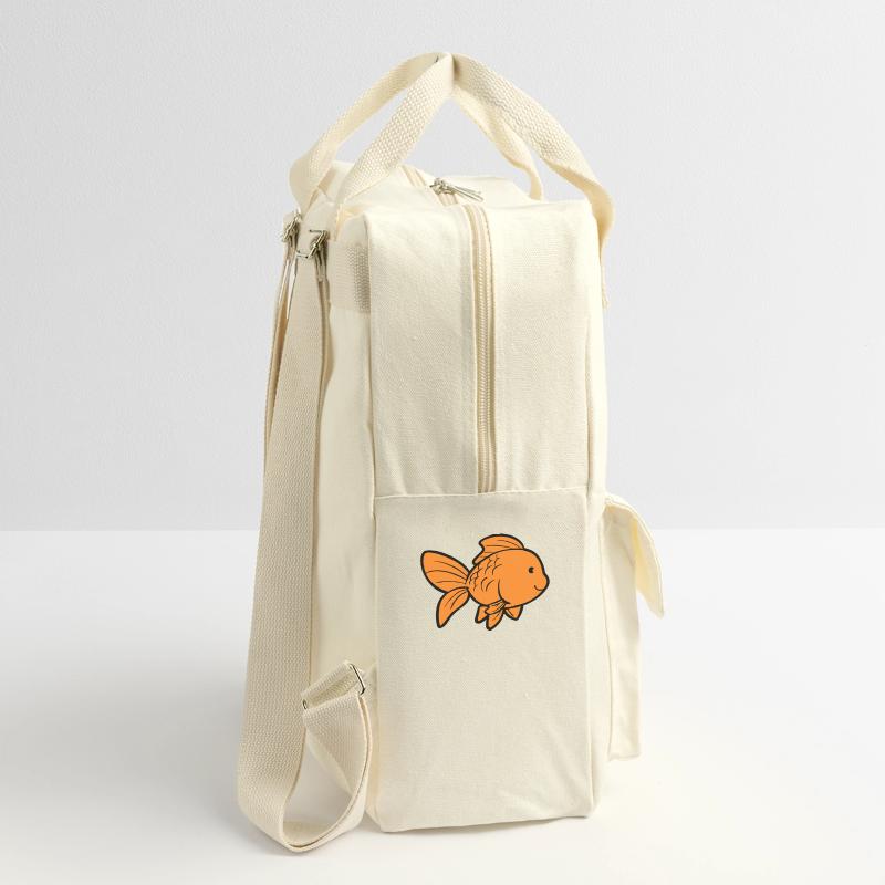 Fish Goldfish Retro Backpack