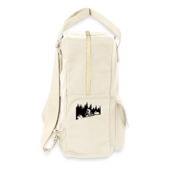 Mountain Bike Sports Bicycle - Retro Backpack - natural - Right