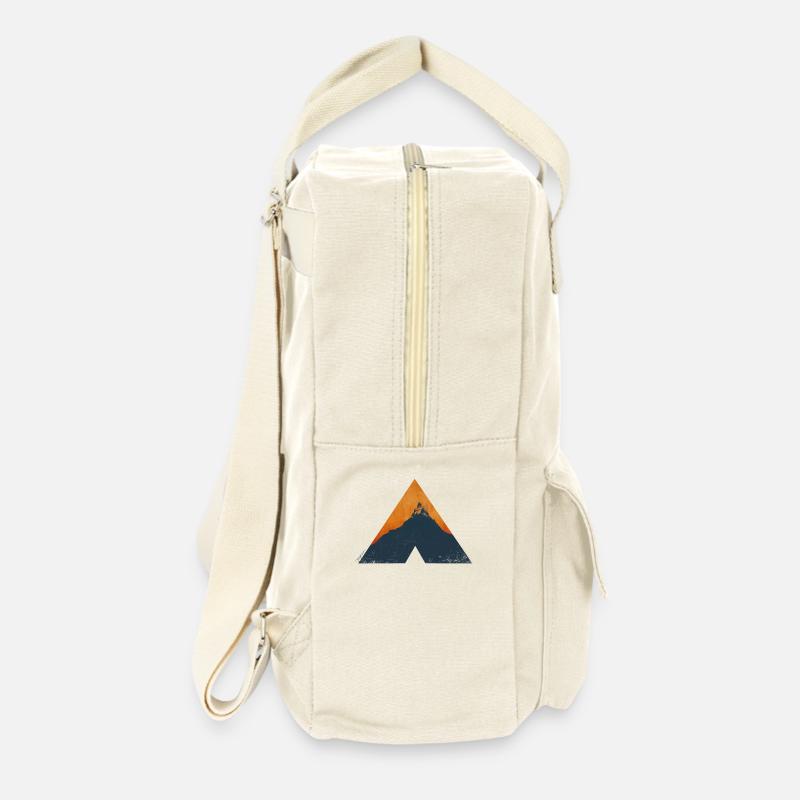Matterhorn triangle - Retro Backpack - natural