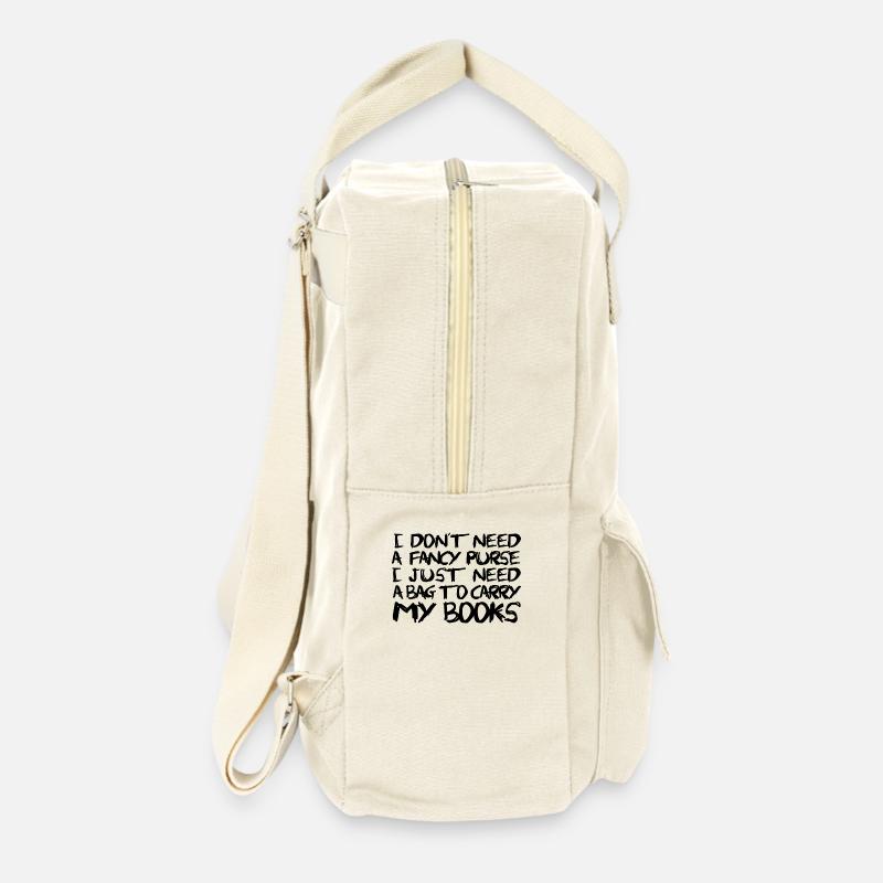 I just need a bag - Retro Rucksack - Naturweiß