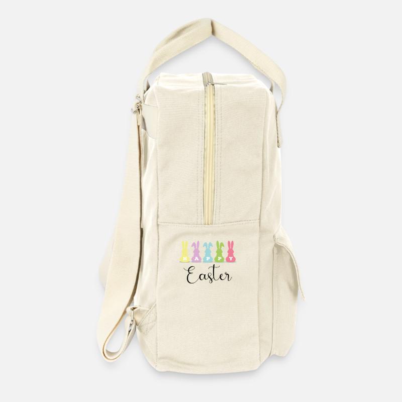 Happy Easter - Retro Backpack - natural