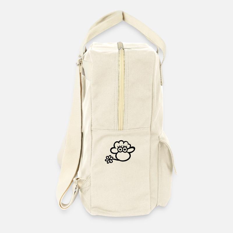 Sheep in love - Sac à dos rétro - blanc naturel