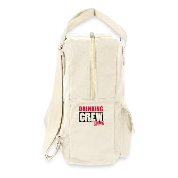 crew - Retro Rucksack - Naturweiß - Rechts