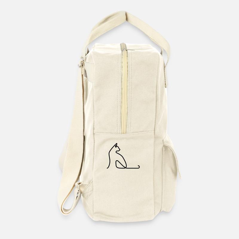 Cat 02 - Sac à dos rétro - blanc naturel