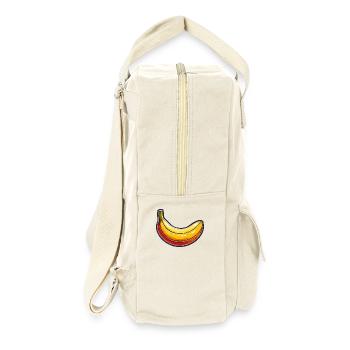 Curved Banana - Retro Backpack - natural - Right