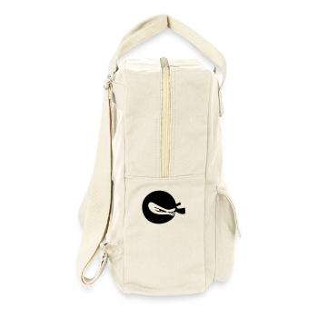 Ninja - Retro Rucksack - Naturweiß - Rechts