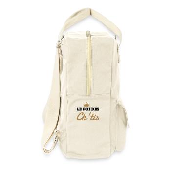 Ch'ti / Nord / Chti / Ch'ti mi / Nordiste - Retro Rucksack - Naturweiß - Rechts
