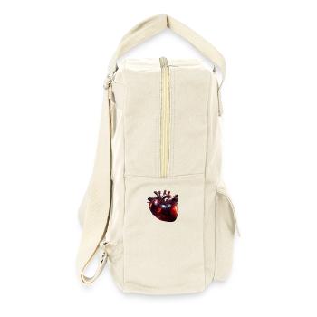 Heart of Glass - Retro Backpack - natural - Right