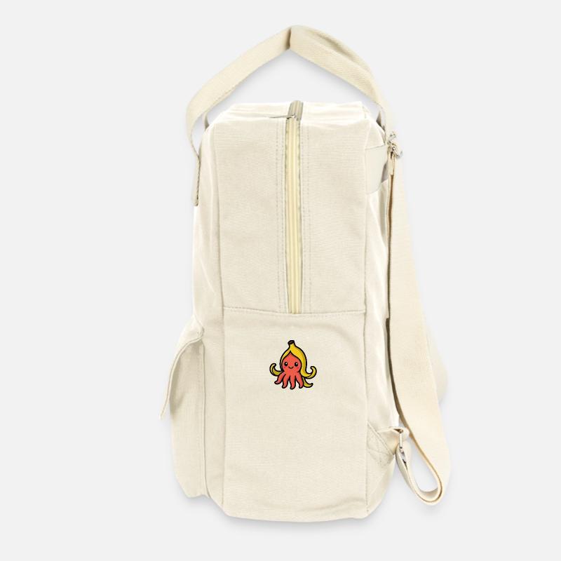 Octonane - Retro Rucksack - Naturweiß