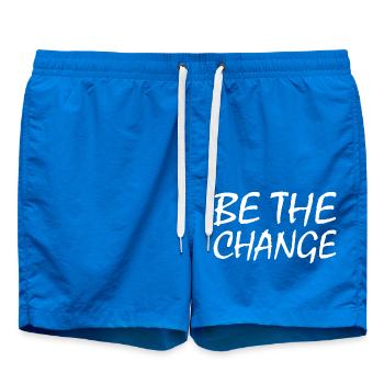 be the change - Short de bain - cobalt blue - Devant