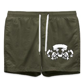 Jewelry Element Banner >> Vectorgraphic - Swim Trunks - olive - Front