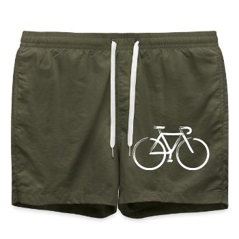 Coups 5 - Short de bain - vert olive - Devant