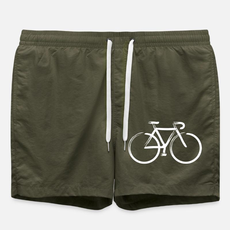 Strokes 5 - Swim Trunks - olive