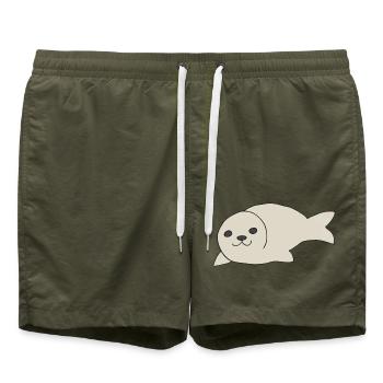 robbe cute - Badeshorts - Olive - Vorne