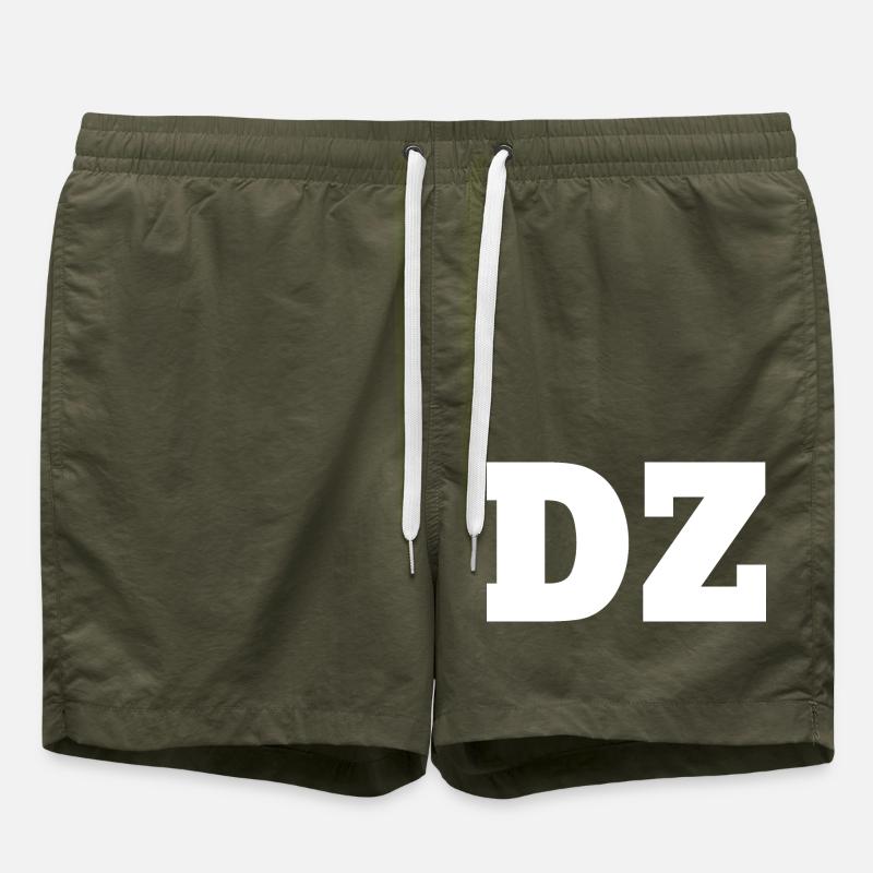 Dz - Badeshorts - Olive