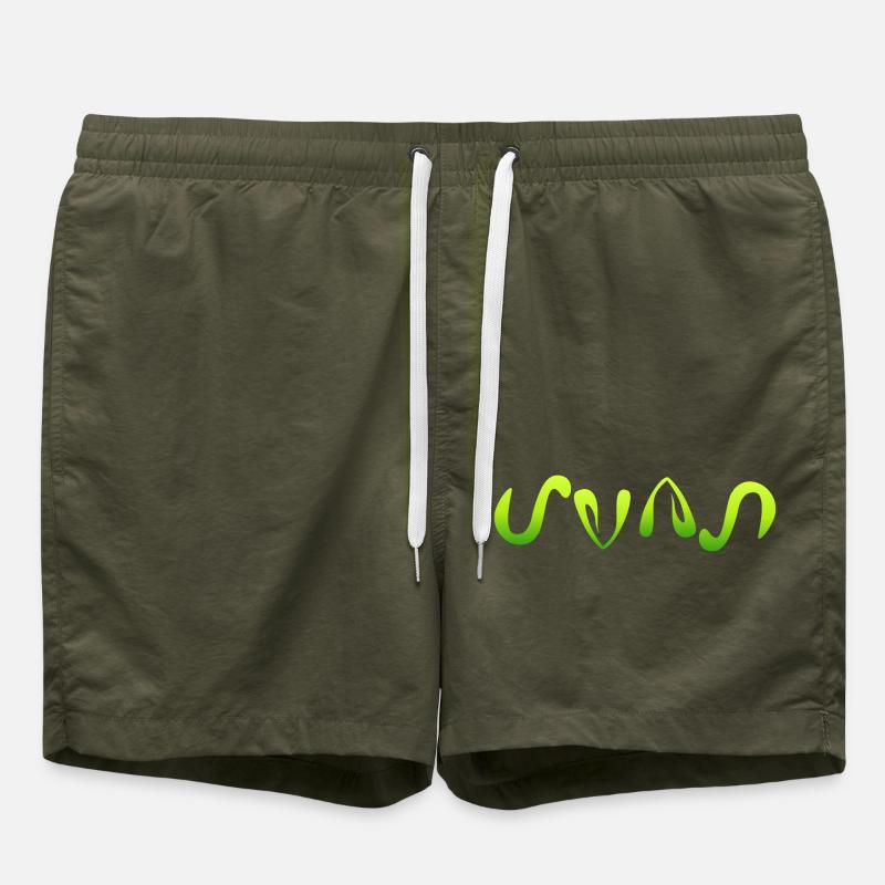 Sven - Short de bain - vert olive