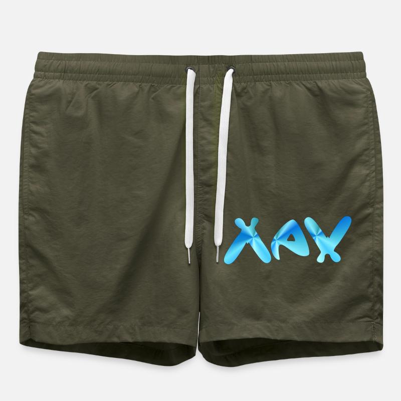 Max - Swim Trunks - olive